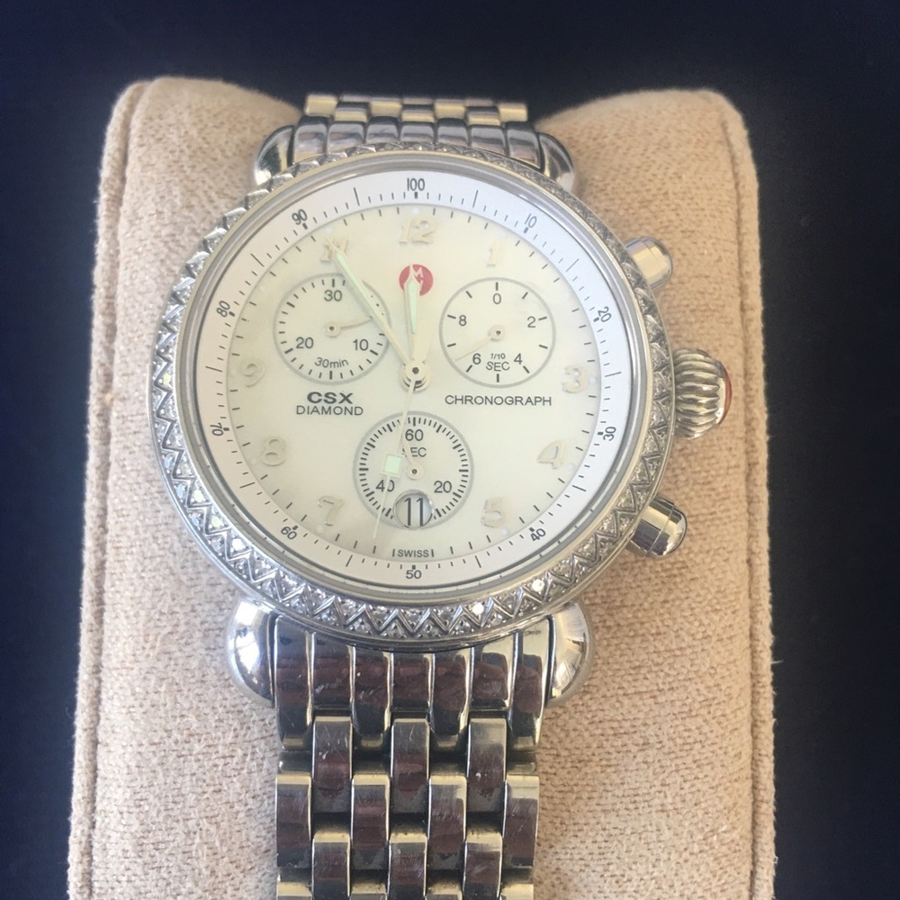 Michele CSX Diamond Watch